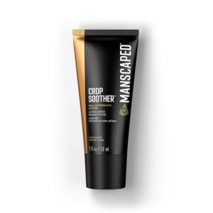Penisvergrößerung & Pflege – MANSCAPED® Crop Soother™: Intimate Aftershave Lotion, With Aloe Vera, Oatmeal, Shea Butter, Cocoa Butter and Thistle Oil, Counteracts Shave-Related Irritation, For Sensitive Skin