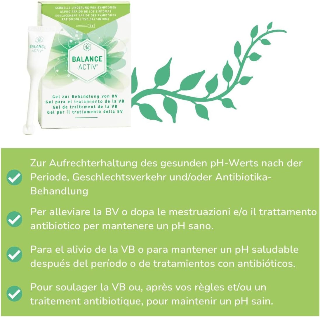 Penisvergrößerung & Pflege – Balance Activ Gel Helps Fight BV (Bacterial Vaginosis), Balances Your pH and Restores Your Body's Natural Balance - 1 Pack – Bild 2