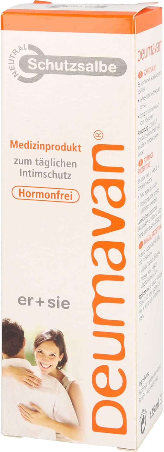 Penisvergrößerung & Pflege – Deumavan Natural Intimate Care Ointment without Lavender, 125 ml Tube of Fatty Ointment – Bild 4