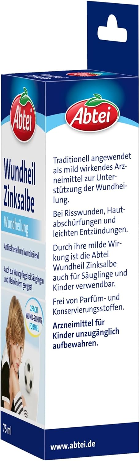 Penisvergrößerung & Pflege – Abtei Wound-Healing Zinc Ointment, 75 ml – Bild 7