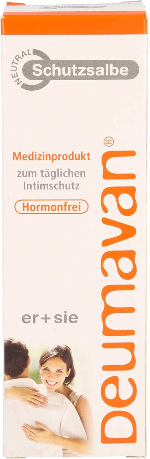 Penisvergrößerung & Pflege – Deumavan Natural Intimate Care Ointment without Lavender, 125 ml Tube of Fatty Ointment