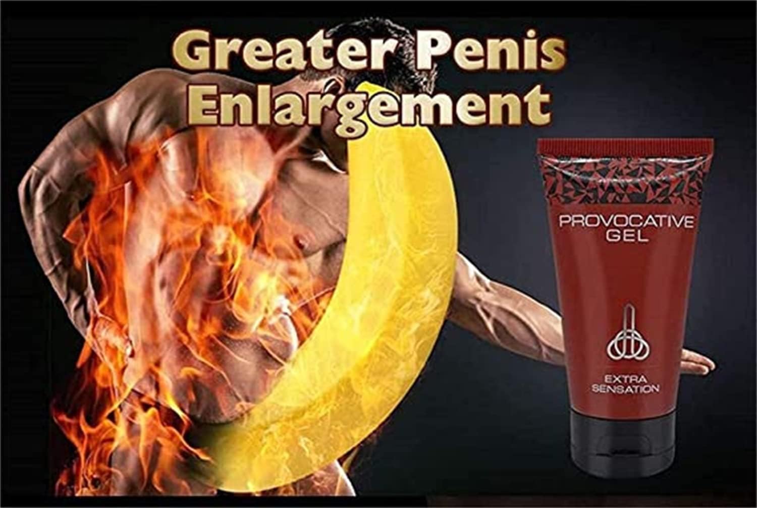 Penisvergrößerung & Pflege – Growth Cream Gel Enlarge Your Up to 12 Inches XXXL, Massage Cream for All Skin Types – Bild 2