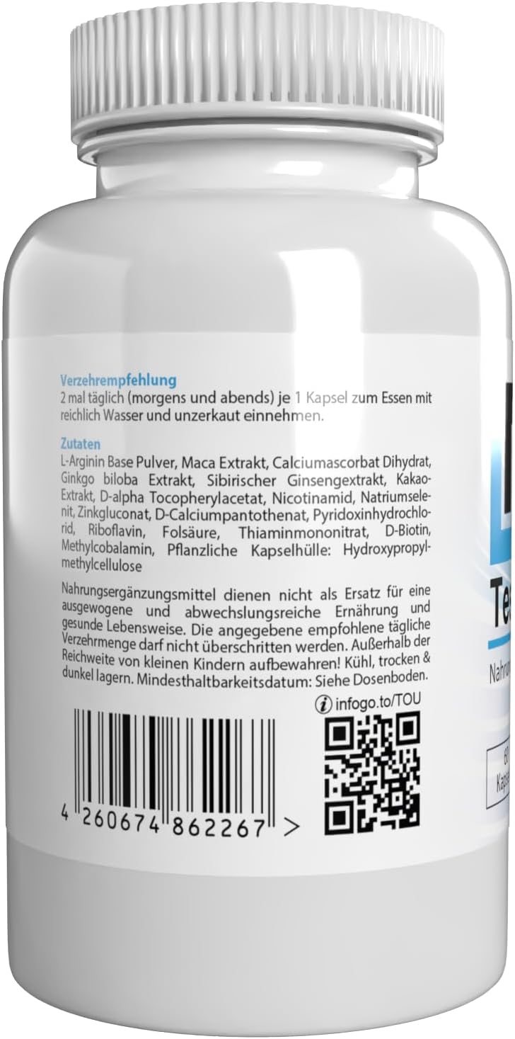 Ausdauer & Energie – Testo Ultra - 60 Capsules (2) – Bild 3