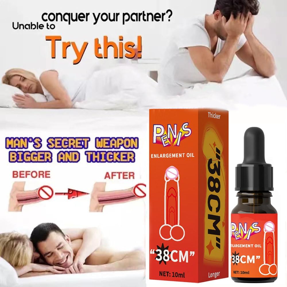 Potenzmittel & Standfestigkeit – 10 ml Enlargement Oil, Massage Oil for Men for Sex, Performance-Enhancing Massage Oil for Men, Massage Oil for Men, Improved Erection and Delayed Ejaculation in Men (M,1PC) – Bild 3