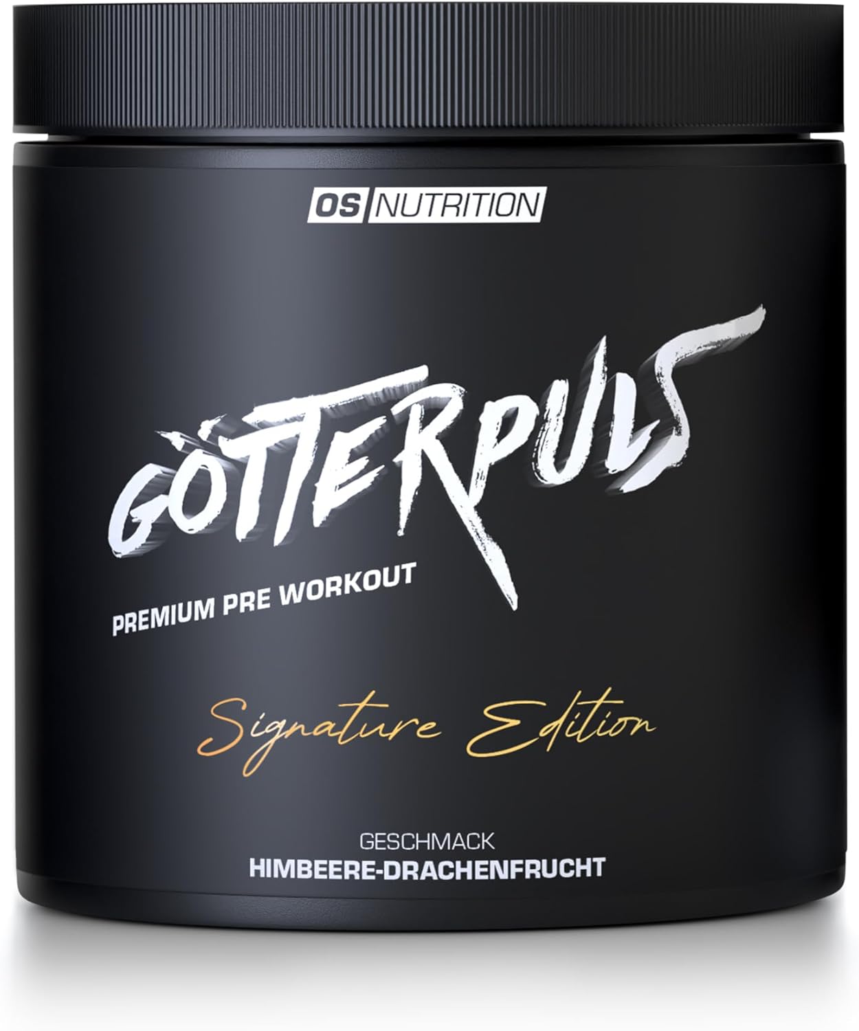 Ausdauer & Energie – OS NUTRITION Götterpuls Premium Pre Workout Booster Signature Edition 395 g (Raspberry Dragon Fruit)