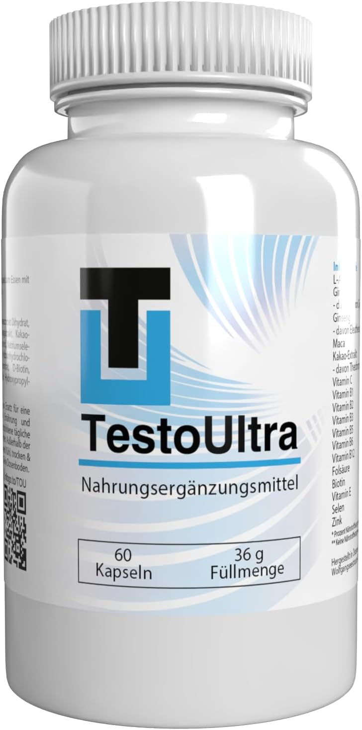 Ausdauer & Energie – Testo Ultra - 60 Capsules (2) – Bild 2