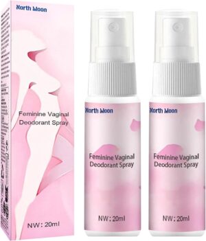 Penisvergrößerung & Pflege – Pack of 2 Intimate Spray for Women 20 ml, Mild Intimate Deodorant, Pure Natural Plant Extracts, Odour Protection Intimate Area Spray, Intimate Care Women, for Odour and Itching Relief