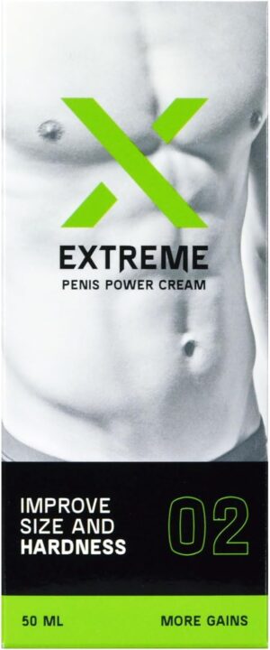Penisvergrößerung & Pflege – Morningstar - Extreme Power Cream - Erection Cream for the Active Man - Promotes Blood Circulation for a Hard and Long-Lasting Stand