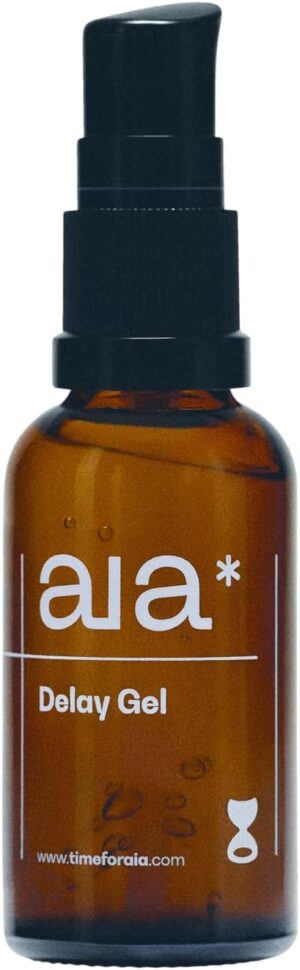 Penisvergrößerung & Pflege – Aia* - Natural Delay Gel - Delay Gel - 91% Natural - Orgasm Delay - Vegan