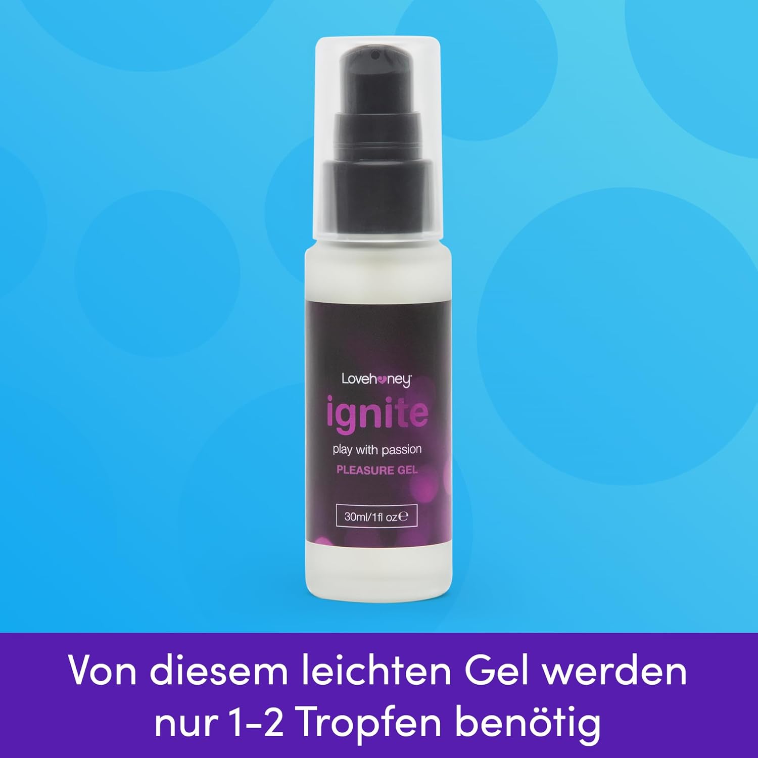 Penisvergrößerung & Pflege – Lovehoney Ignite Orgasm Pleasure Gel 30ml Water Based Lubricant with Tingling Extracts – Bild 4
