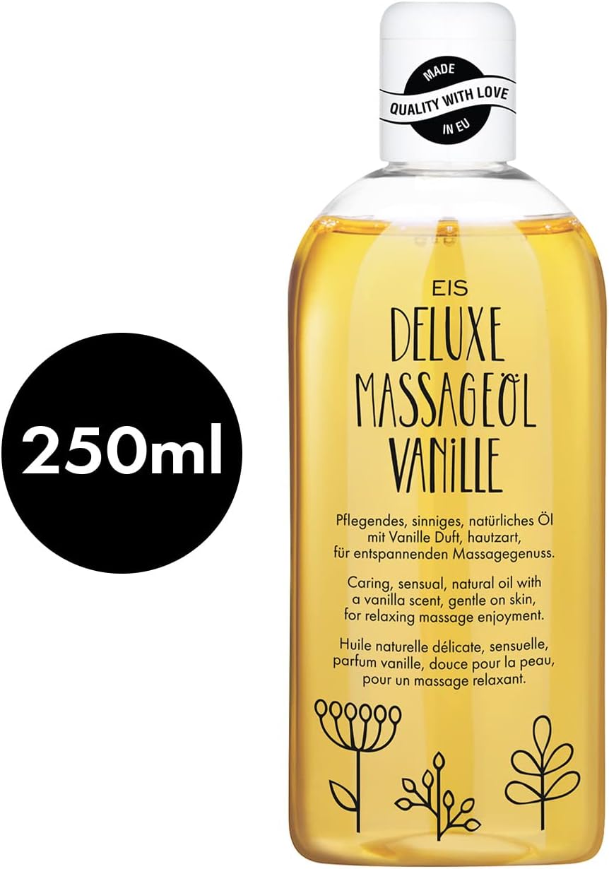 Penisvergrößerung & Pflege – EIS Deluxe Massage Oil Erotic Massage Oil Various Fragrances 250ml – Bild 2