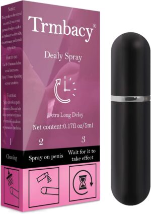 Penisvergrößerung & Pflege – Delay Spray Delay Spray Desensitizer Men's Delay Spray Easy to Carry A Must for Couples in Bed (Pink)