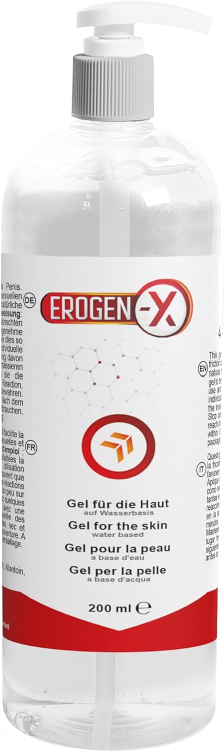 Penisvergrößerung & Pflege – Erogen X: Gel for the Skin | Erogenous Zones - 200 ml