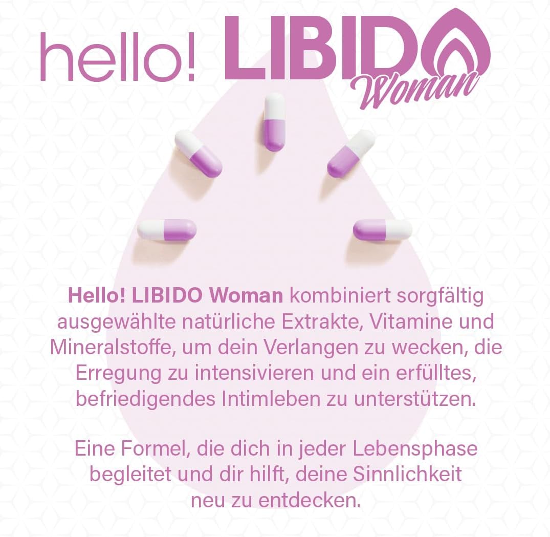 Potenzmittel & Standfestigkeit – Libido Booster Woman with Ashwagandha Ksm-66 Helps Increase Desire, Fights Menopause with Vitamins for Women + Probiotics for Women Intimate Flora - DOD Essentials – Bild 8