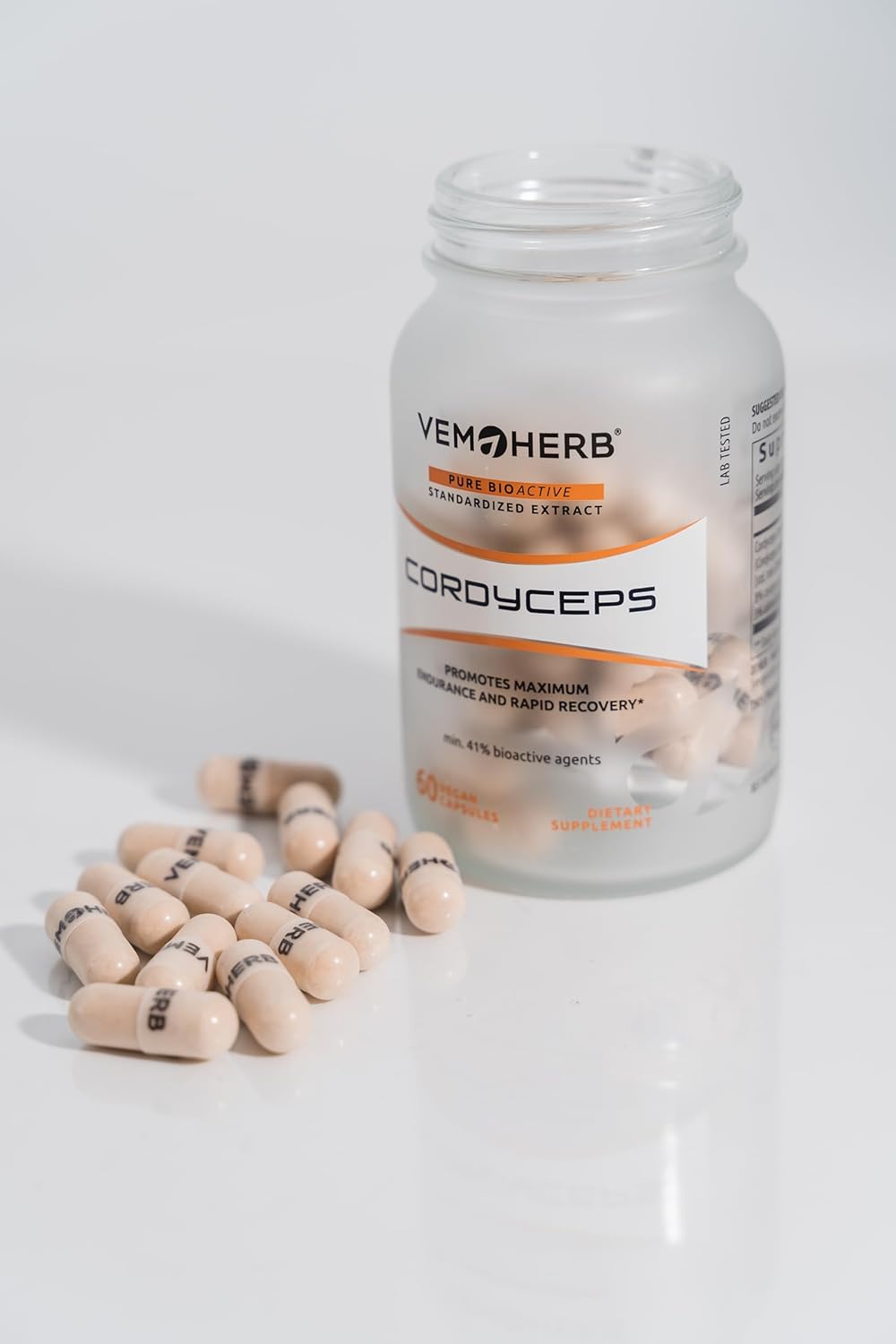 Ausdauer & Energie – Cordyceps 60 Capsules, Natural Energy & Endurance Booster, Supports Immune System, Muscle Regeneration & Oxygen Absorption, GMO-free Adaptogen Supplement for Athletes & Active People – Bild 9