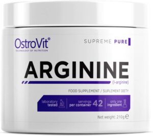 Ausdauer & Energie – Arginine 210-42 Servings | Pre-Workout Booster | Nitrogen Oxide Enhancer | L-Arginine | Muscle Pump & Growth | Endurance | Performance | Sports Supplement