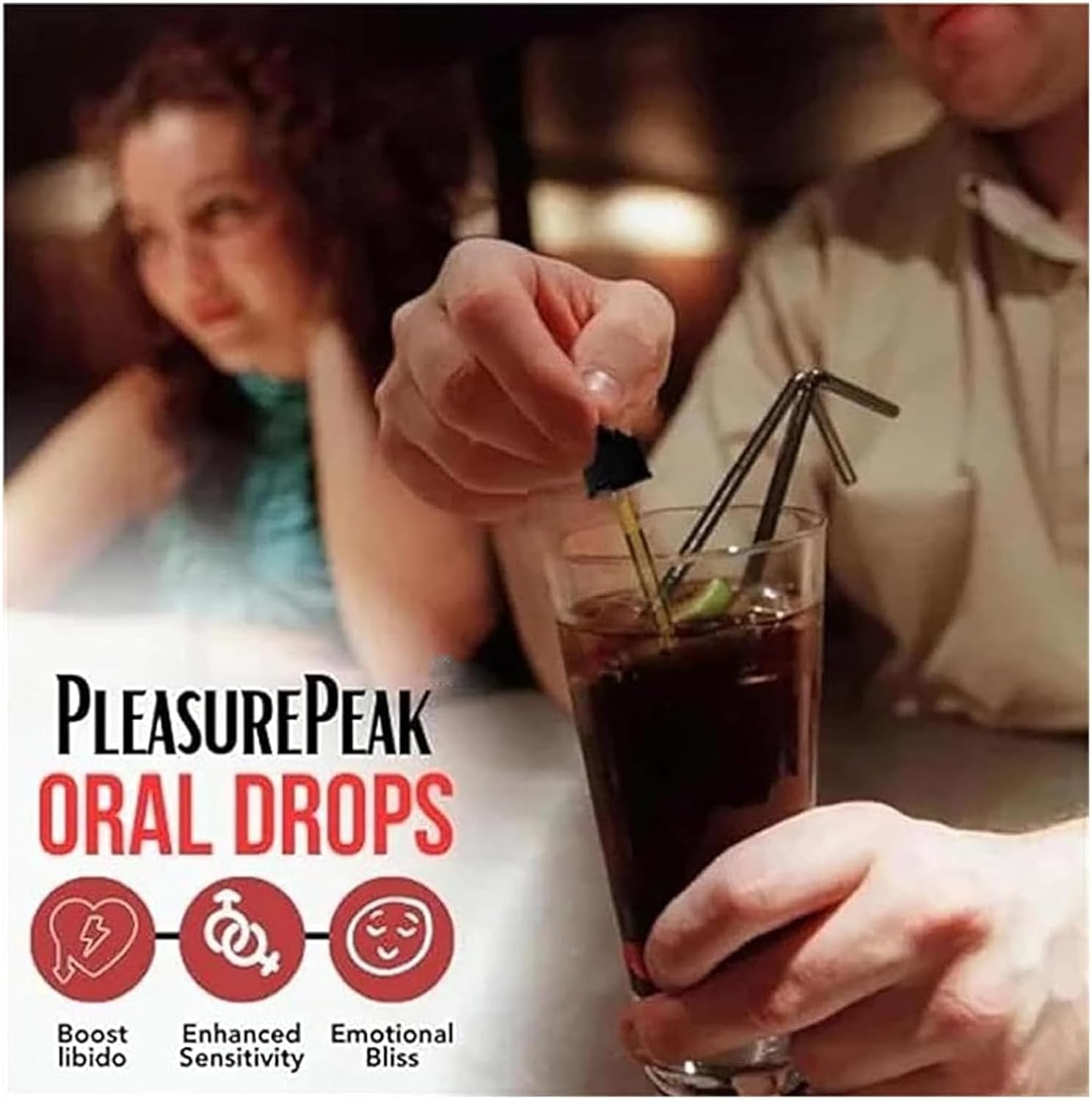 Penisvergrößerung & Pflege – 2025 New Secret Happy Drops - PleasurePeak Oral Drops, Happy Hormones Drops for Women, Improve Sensitivity and Pleasure, Increase Energy Levels, Promote Improved – Bild 3