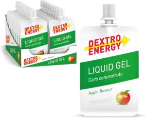 Ausdauer & Energie – DEXTRO ENERGY Liquid Gel Box 18 Bags 60 ml – Apple