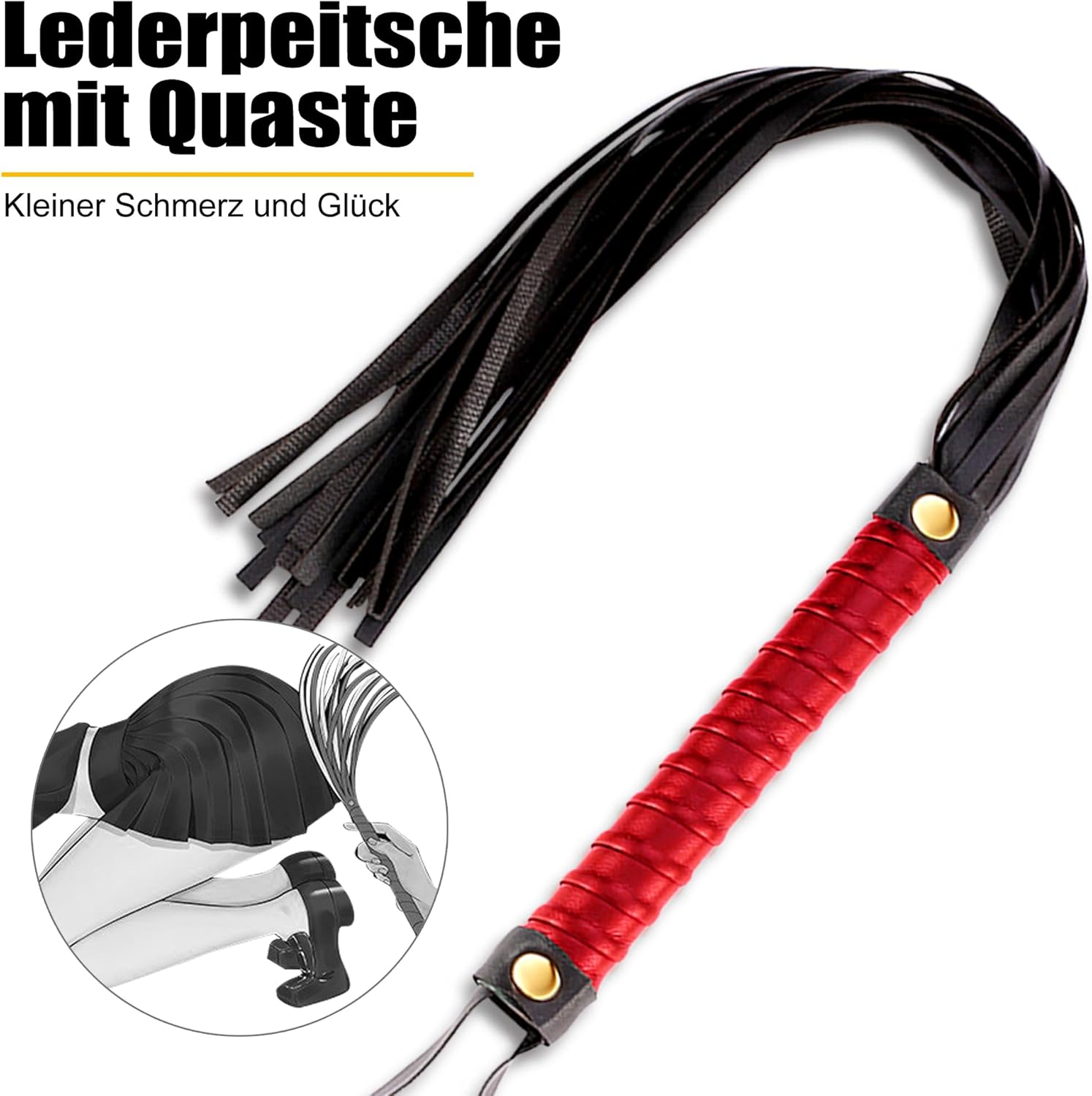 Penisvergrößerung & Pflege – Bondage BDSM Set Sex Toys Restraints 15 Pieces Sex Toy Set with Handcuffs Foot Fetish Sex Toy for Men Women and Couples – Bild 5