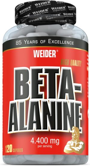 Ausdauer & Energie – Weider Nutrition Beta Alanine - Pack of 120 Capsules