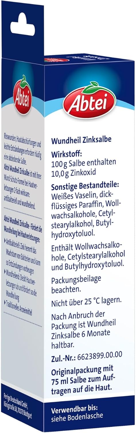 Penisvergrößerung & Pflege – Abtei Wound-Healing Zinc Ointment, 75 ml – Bild 8