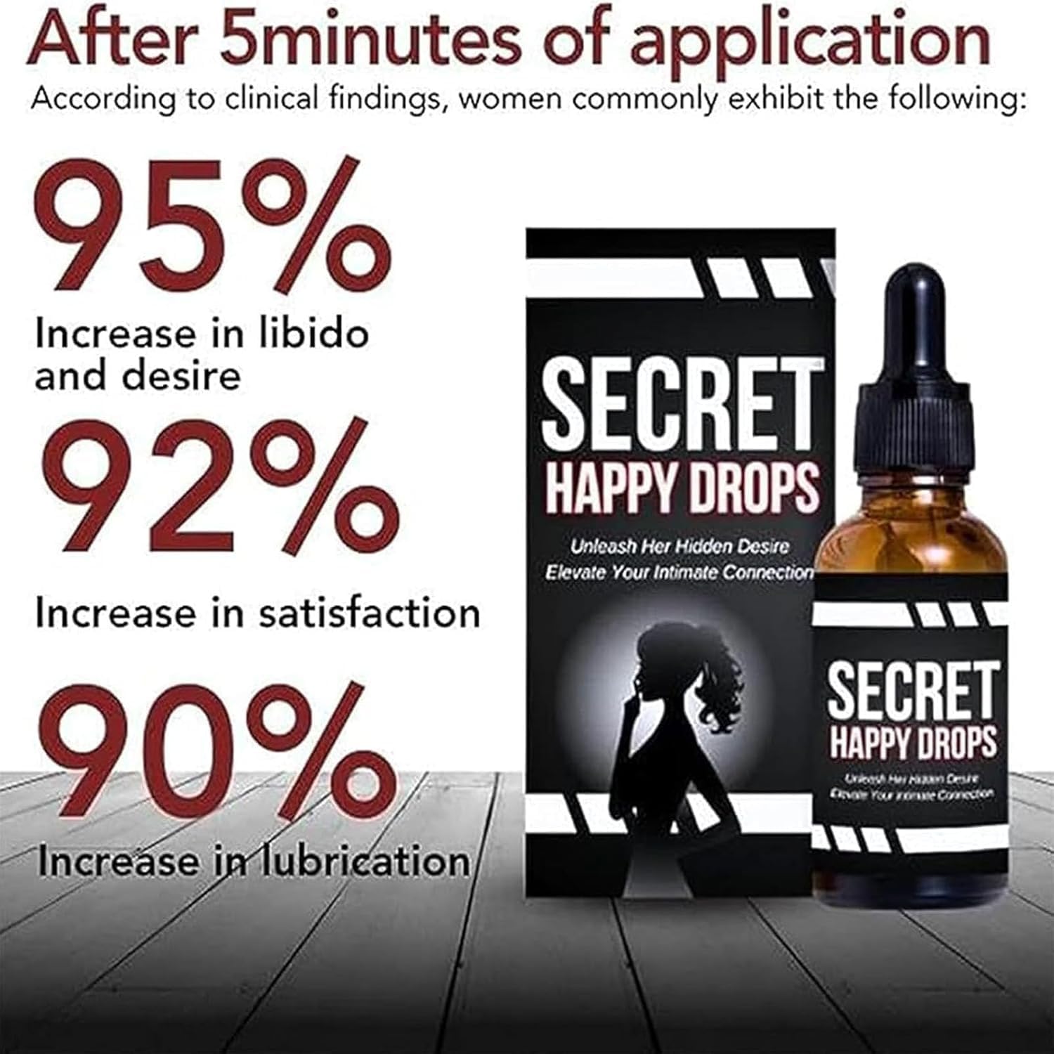 Penisvergrößerung & Pflege – 2025 New Secret Happy Drops - PleasurePeak Oral Drops, Happy Hormones Drops for Women, Improve Sensitivity and Pleasure, Increase Energy Levels, Promote Improved – Bild 5