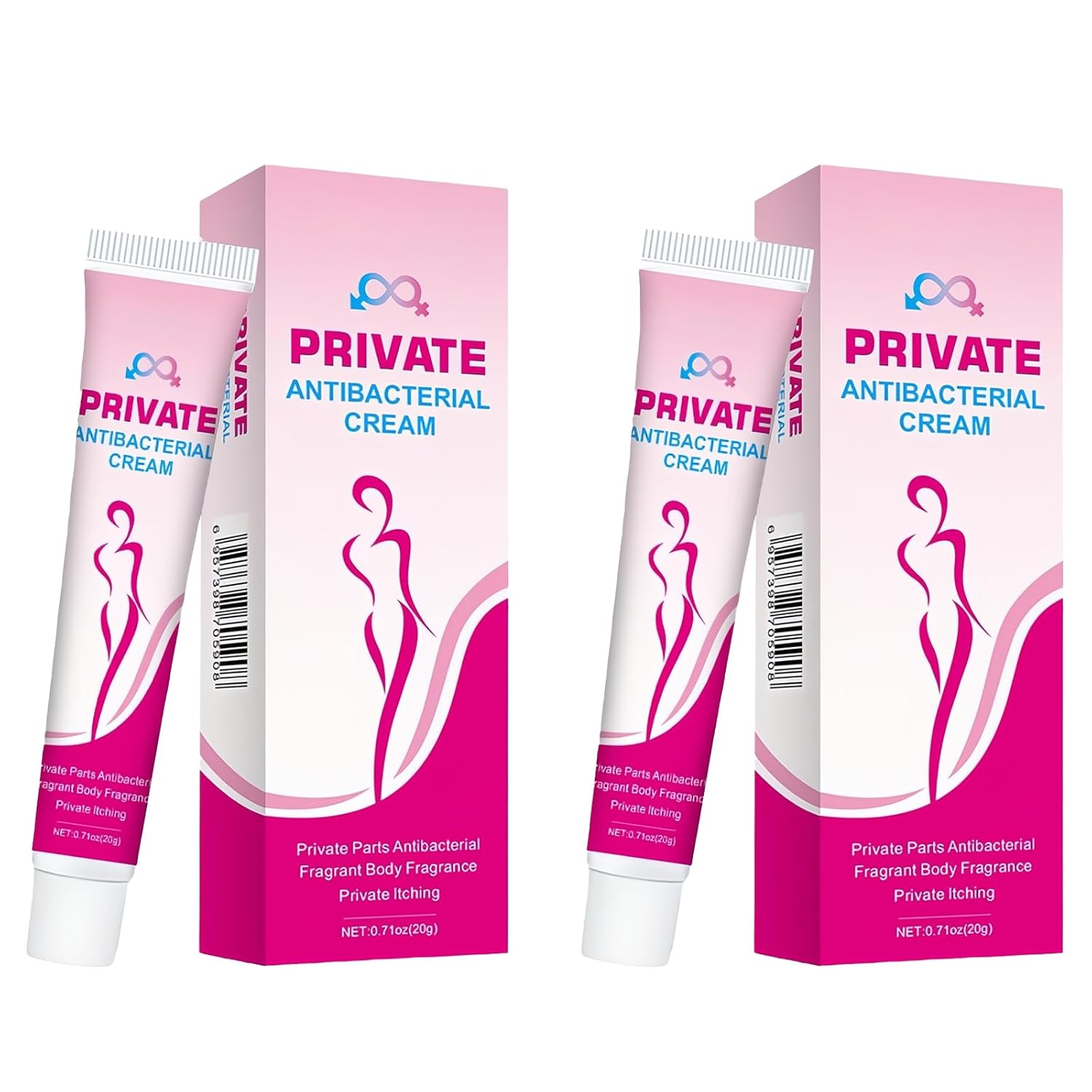 Penisvergrößerung & Pflege – 2 Pack Care Balm Intimate Area, Intimate Care Cream Women, Intimate Area Itching Cream Women, Ointment Against Itching in the Intimate Area Women, Female Anti-Itching Ointment to Relieve Irritation