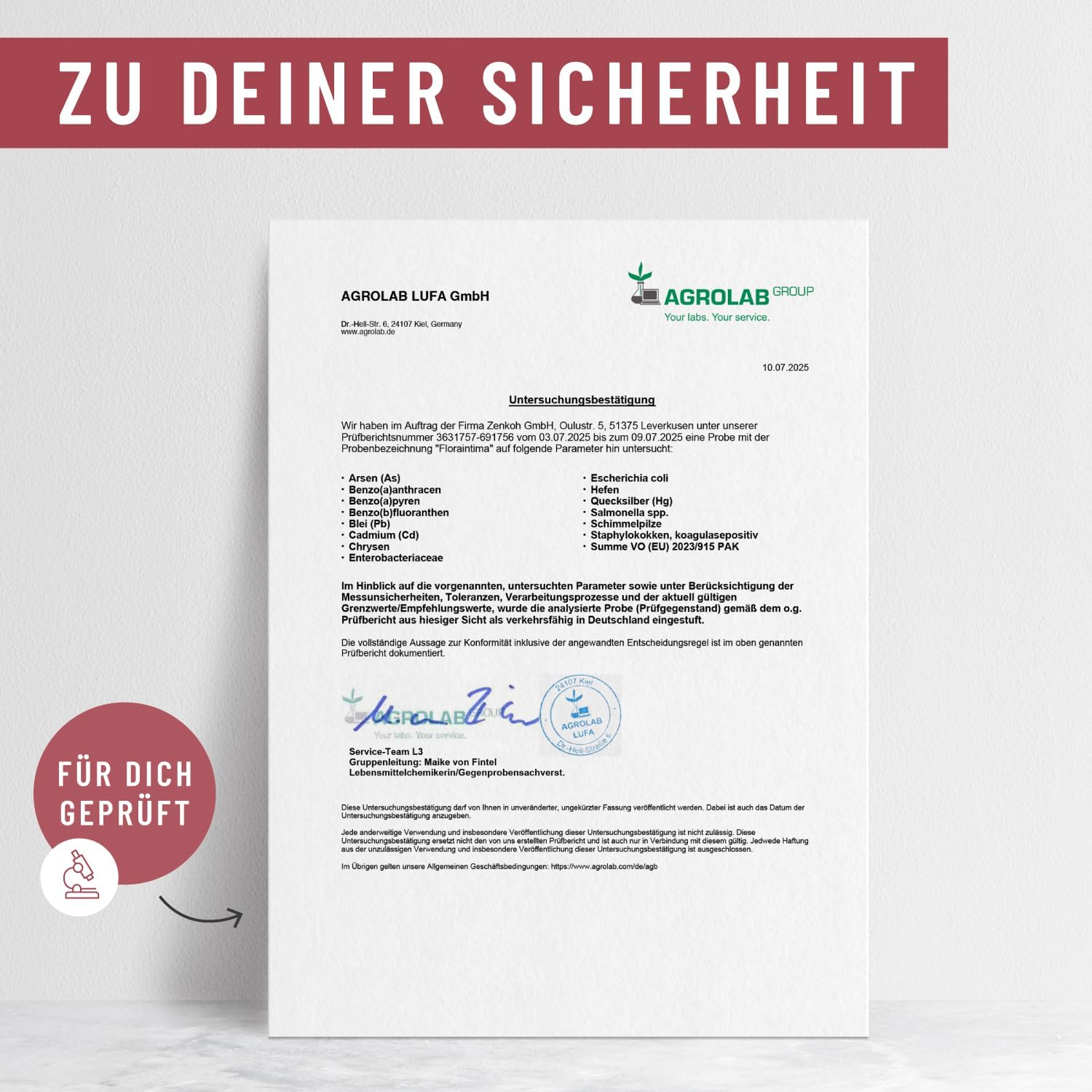 Penisvergrößerung & Pflege – Culture Complex for Women Intimate Flora * with 100 Billion CbE/g - with Lactic Acid Bacteria, Cranberry & B - 7 Lactobacillus Strains Floraintima by NATURTREU® – Bild 5