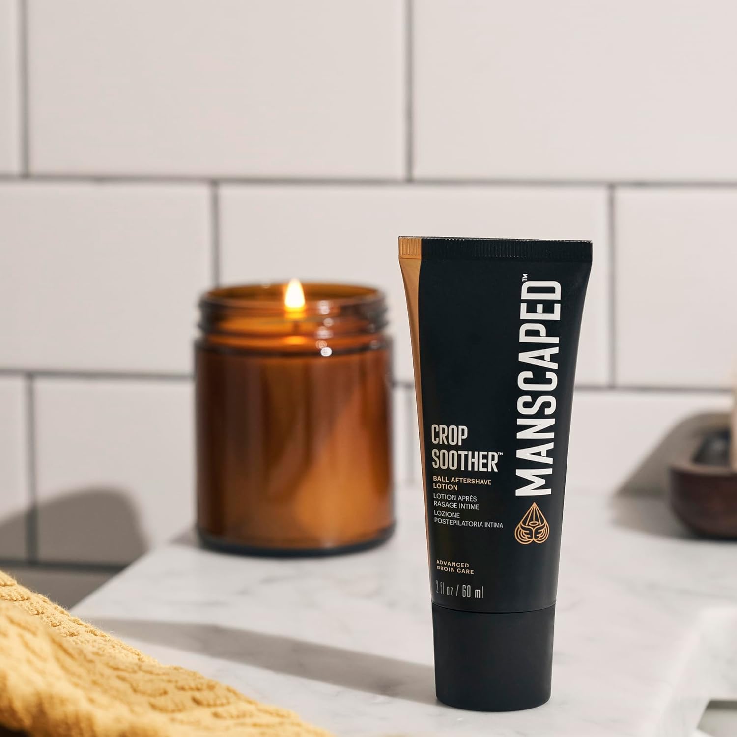 Penisvergrößerung & Pflege – MANSCAPED® Crop Soother™: Intimate Aftershave Lotion, With Aloe Vera, Oatmeal, Shea Butter, Cocoa Butter and Thistle Oil, Counteracts Shave-Related Irritation, For Sensitive Skin – Bild 9