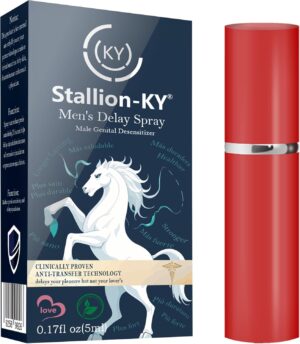 Penisvergrößerung & Pflege – Delay Spray for Men, Delay Spray Man Sex, Men, Libido Booster for Men, Longer in Bed (L) (Red)