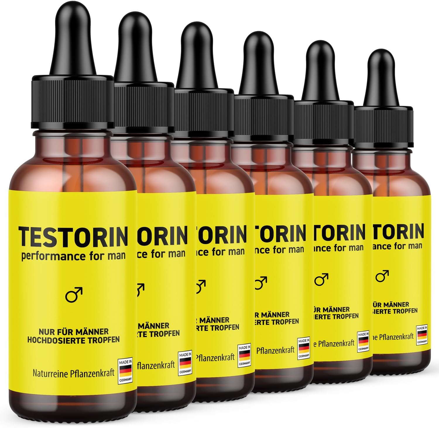 Penisvergrößerung & Pflege – Testorin Drops | Get Your Love Life In Swing | For Intimate Moments | 10 ml 6x