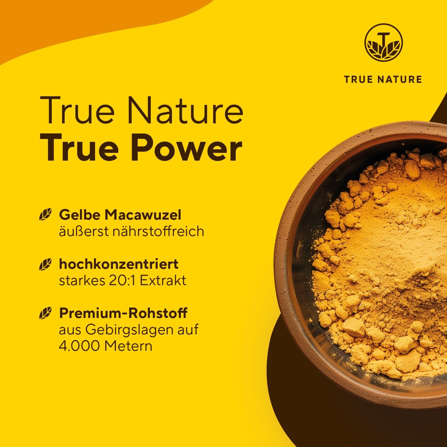 Potenzmittel & Standfestigkeit – True Nature® Maca 8000 (extract 20:1) 200 capsules of 400 mg – Bild 3