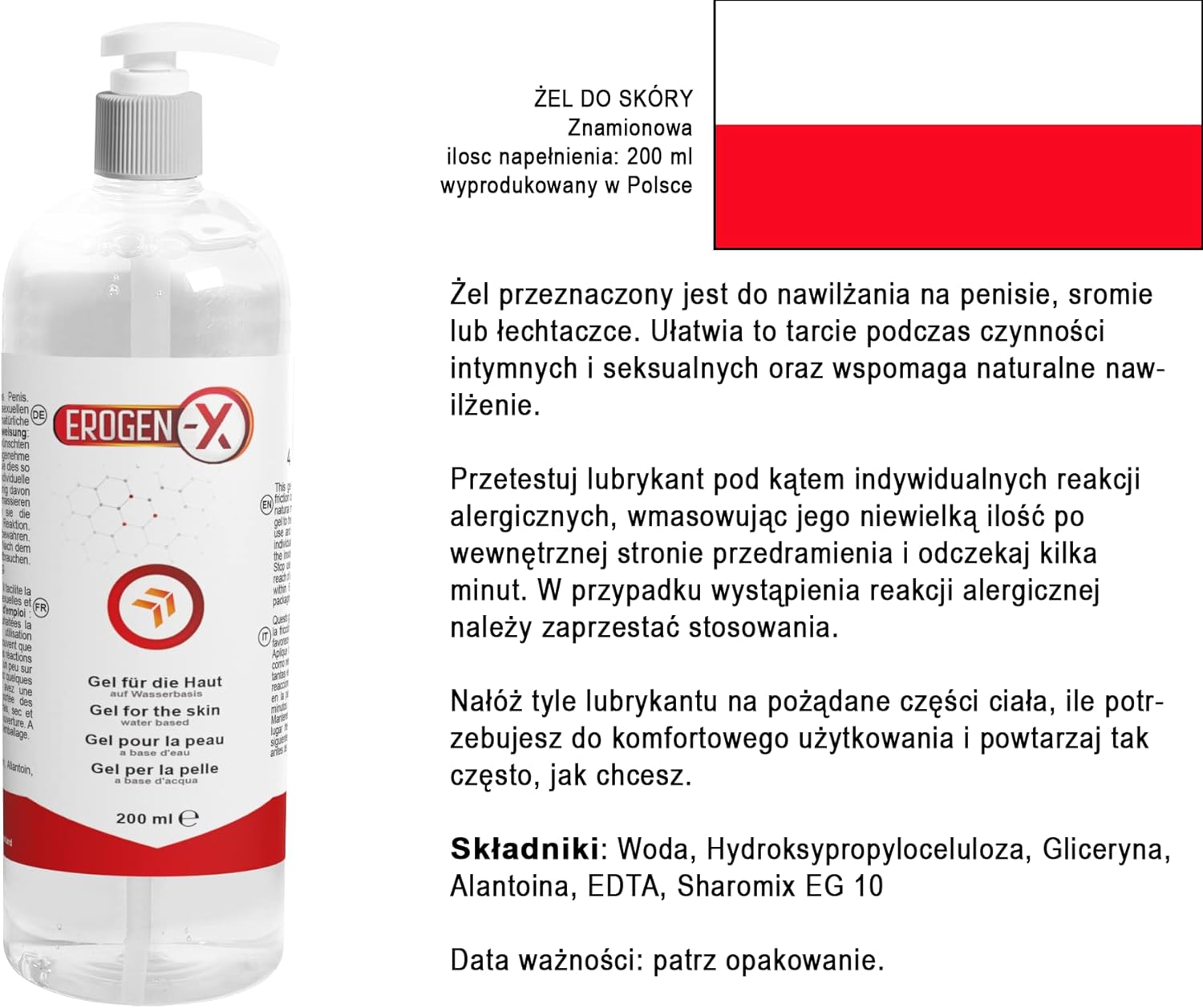 Penisvergrößerung & Pflege – Erogen X: Gel for the Skin | Erogenous Zones - 200 ml – Bild 9