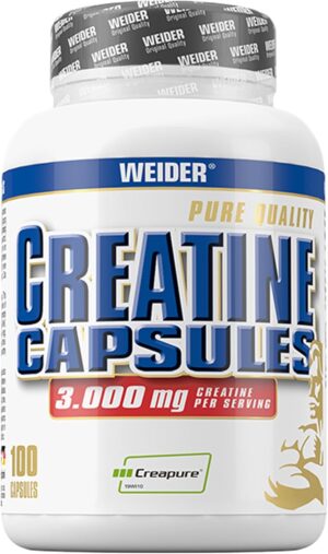 Ausdauer & Energie – Weider Creatine Capsules 100 Capsules 1000Mg Creatine Made In Germany