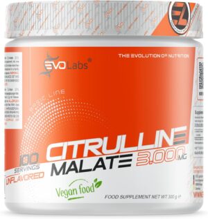 Ausdauer & Energie – Citrulline Malate 300 g - High Dose Pump Booster for Maximum Performance | Vegan & Perfectly Soluble | Citrulline Powder for Optimal Muscle Supply and Increased Endurance