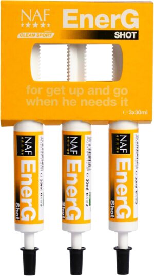 Ausdauer & Energie – Natural Animal Feeds Unisex's NAF Energ Shot, Clear, One Size