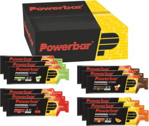 Ausdauer & Energie – Powerbar PowerGel Hydro Multiflavourbox 12 x 67 ml - High Carb Energy Gel + Sodium