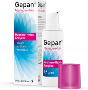 Penisvergrößerung & Pflege – Gepan Mannose Gel 30 ml: Intimate Care with Protection Factor - Mannose & Hyaluronic Acid - Supports Skin Barrier in the Intimate Area, No Parabens, Protection Against Infections, e.g. Cystitis