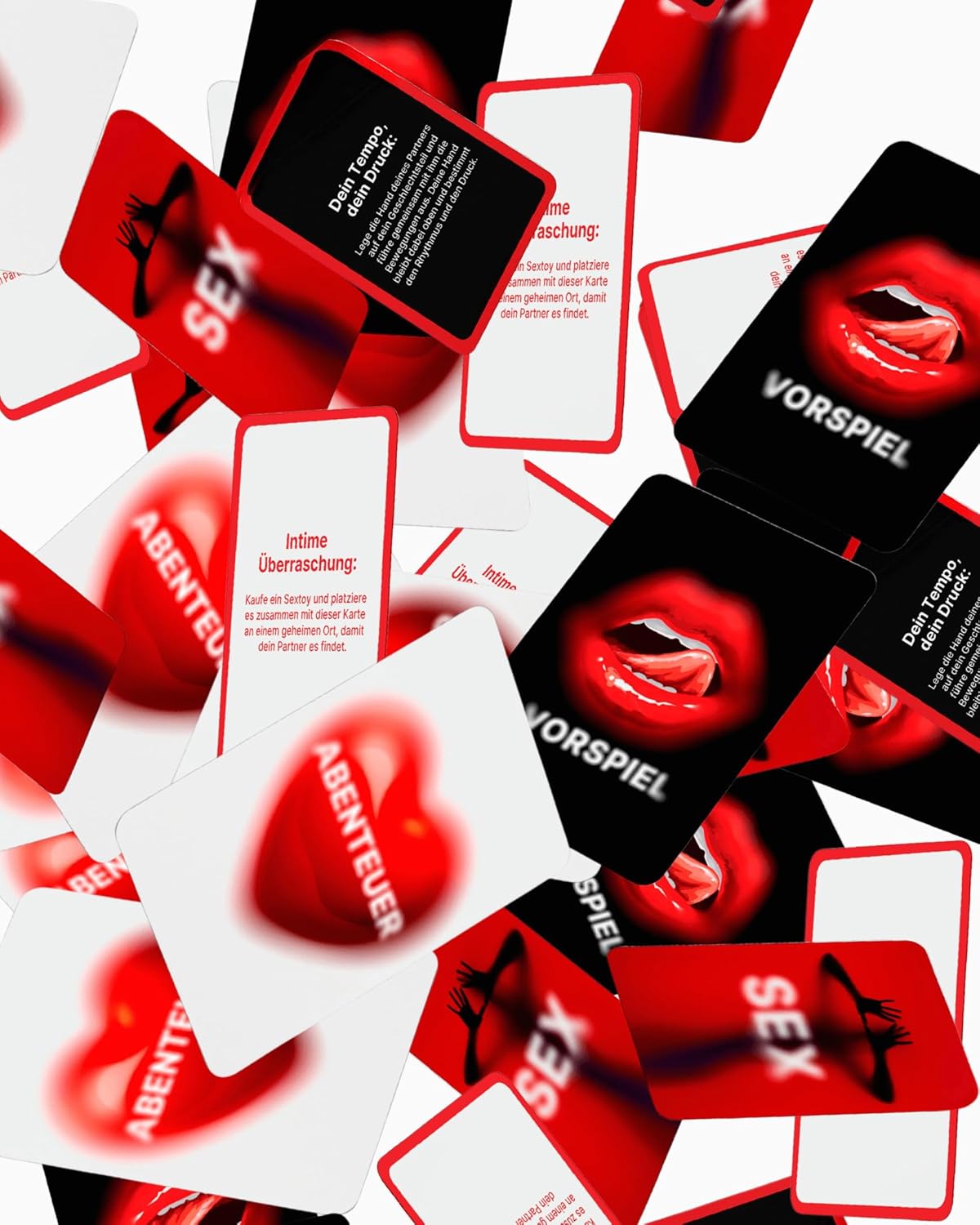 Penisvergrößerung & Pflege – YOUR LOVE CHALLENGE Up to the Climax - 100 Erotic Sex Playing Cards Valentine's Day Exciting Sex Game for Couples, Perfect for Intimate Moments and Hot Fun in Bed – Bild 7