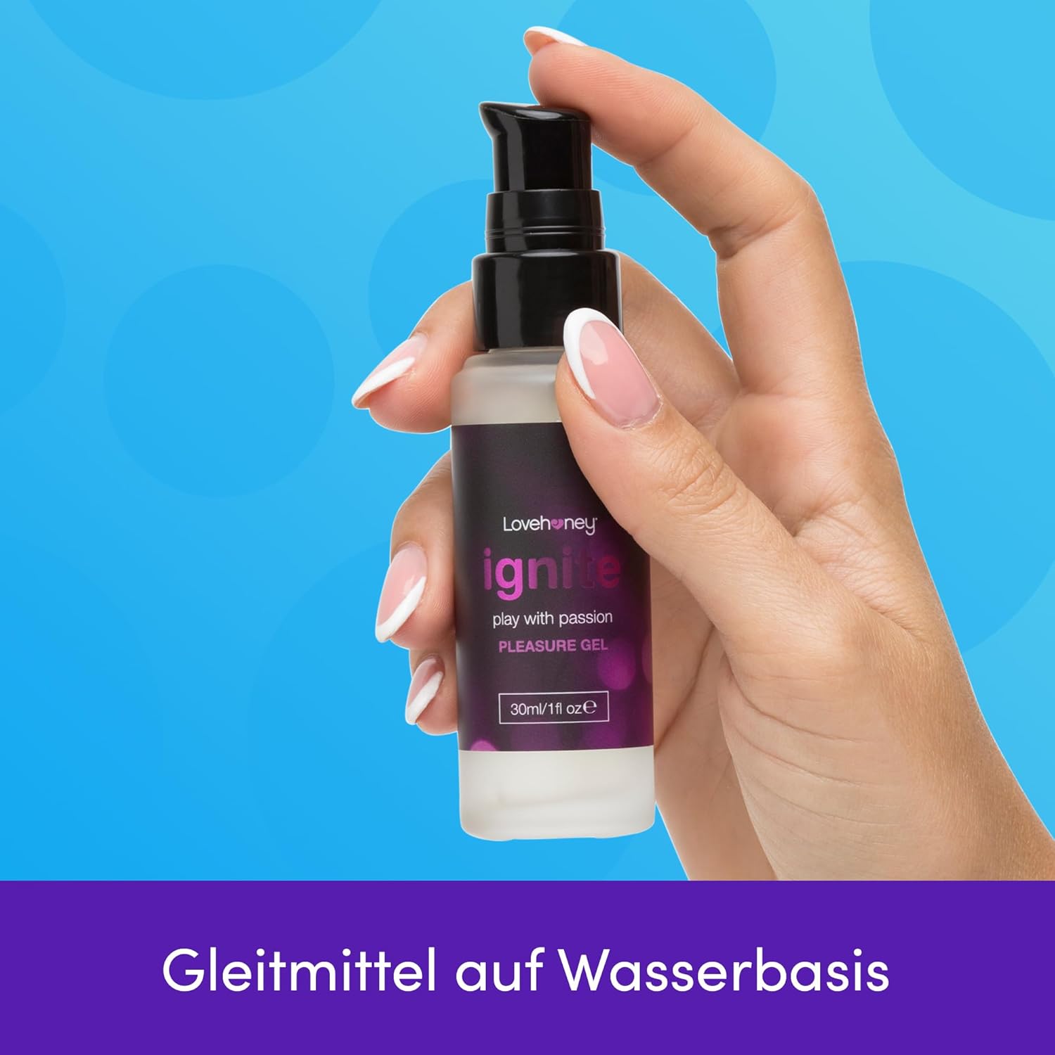 Penisvergrößerung & Pflege – Lovehoney Ignite Orgasm Pleasure Gel 30ml Water Based Lubricant with Tingling Extracts – Bild 2