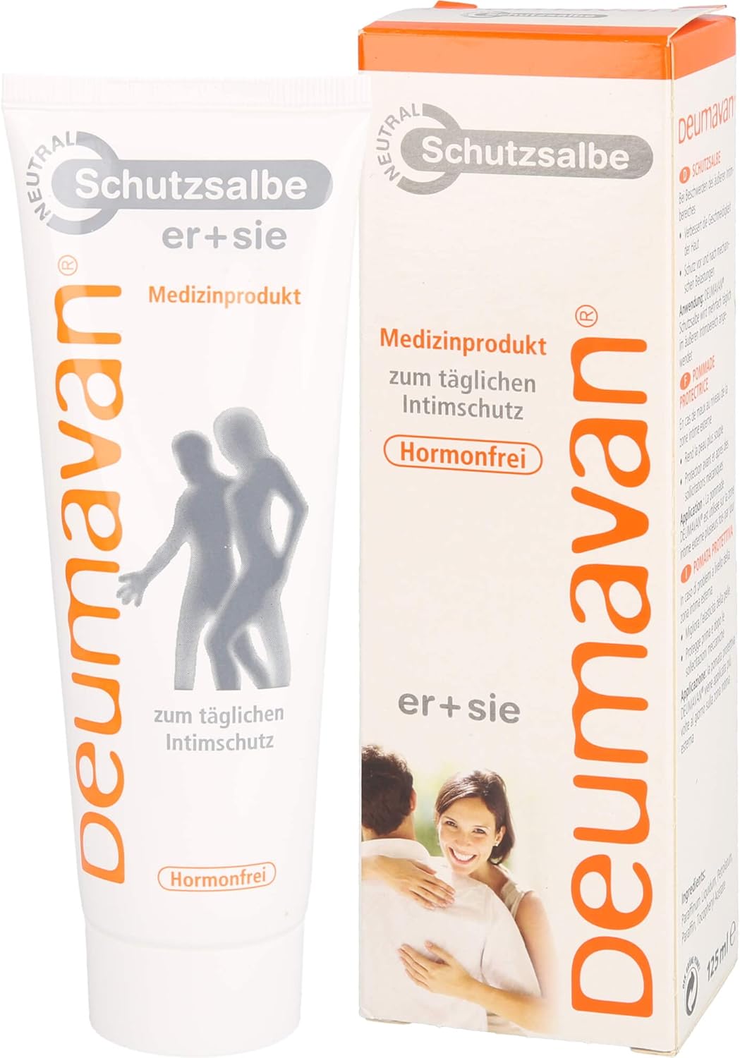 Penisvergrößerung & Pflege – Deumavan Natural Intimate Care Ointment without Lavender, 125 ml Tube of Fatty Ointment – Bild 2