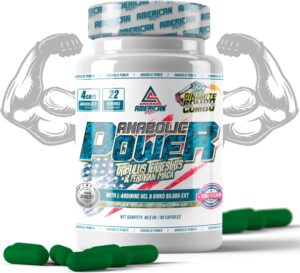 Potenzmittel & Standfestigkeit – American Suplement – Anabolic Tribulus Terrestris – 90 Caps