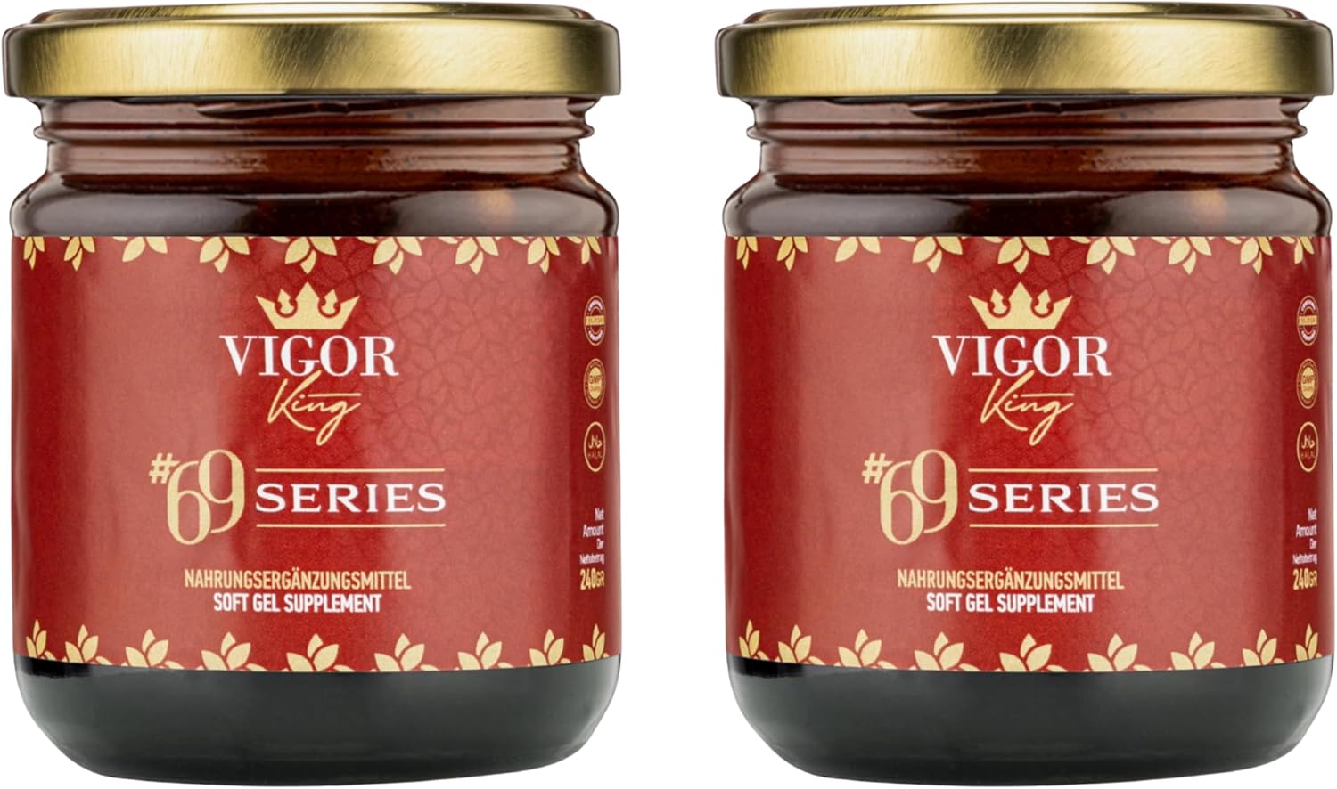 Ausdauer & Energie – VIGOR King 69 Premium Formula 240 g Instant Effect, Extra Strong for Active Men, Maca, Ginseng & Tribulus Terrestris Gel (2)