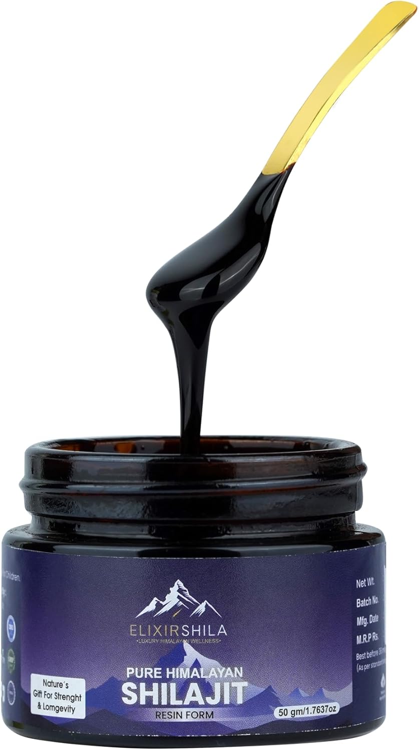 Ausdauer & Energie – Original Pure Shilajit – 50 g Authentic Resin – Lab-Tested, Pure Fulvic & Humic Acids – No Additives – Lightweight High-Energy Mineral Complex – Bild 2