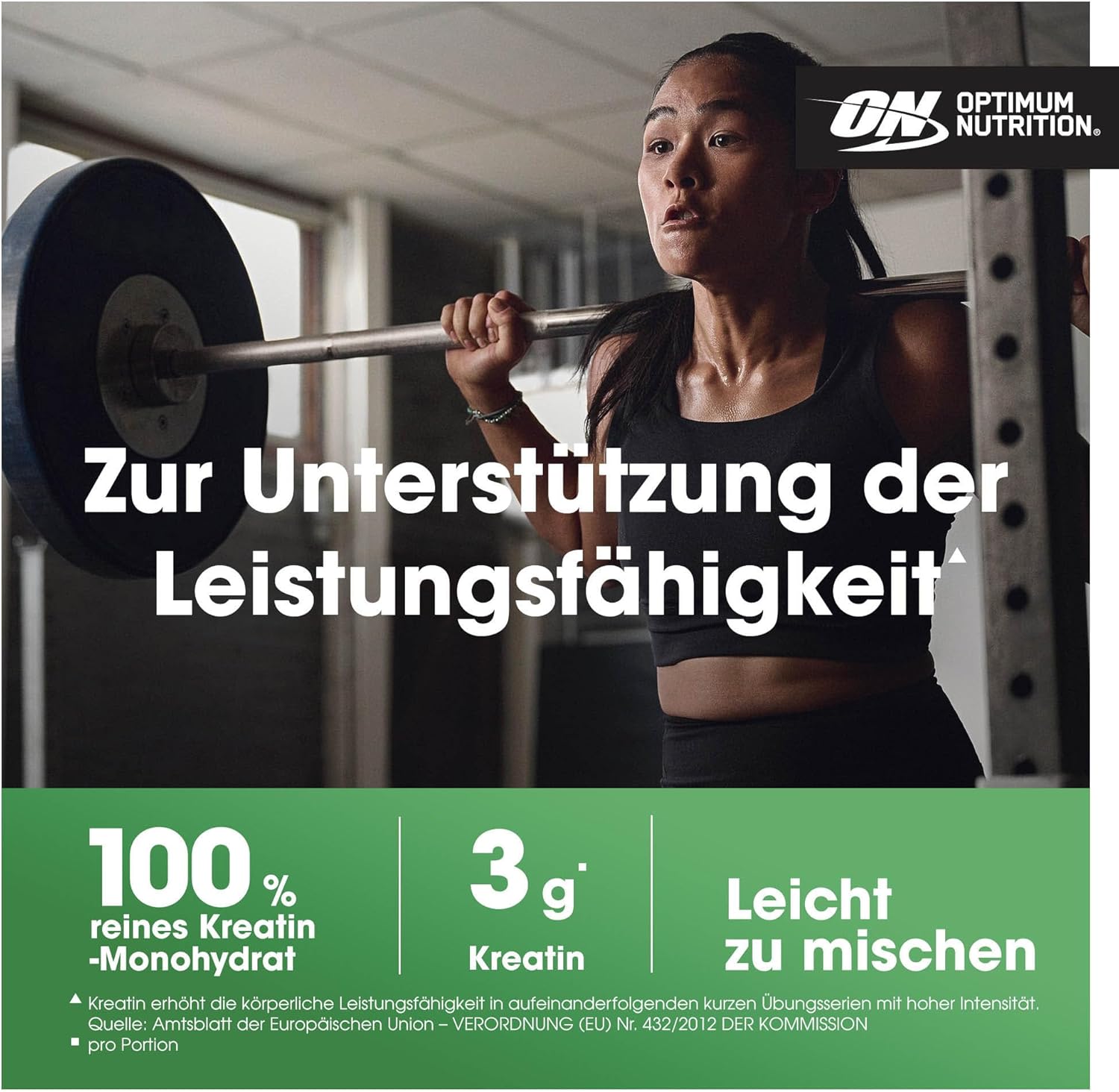 Ausdauer & Energie – Optimum Nutrition Micronised Creatine Powder, Unflavoured Monohydrate Powder for Muscle Growth, 176 Servings, 634g – Bild 3