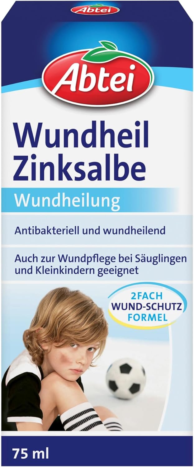 Penisvergrößerung & Pflege – Abtei Wound-Healing Zinc Ointment, 75 ml