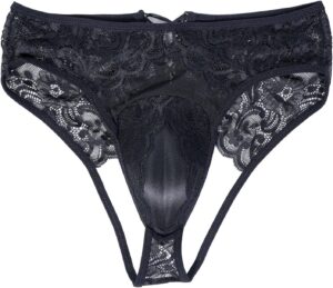 Penisvergrößerung & Pflege – Men's Control Shaping Briefs Hide Gaff Panty Thongs Crossdresser Transgender Lace Underwear Panty Set of 2