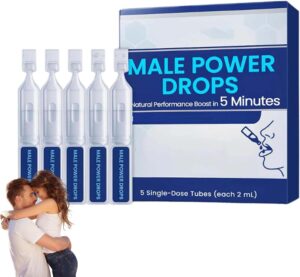 Penisvergrößerung & Pflege – Potency drops for men, delayed effect for more endurance, instant energy and support of endurance, fast-acting results (1 piece)