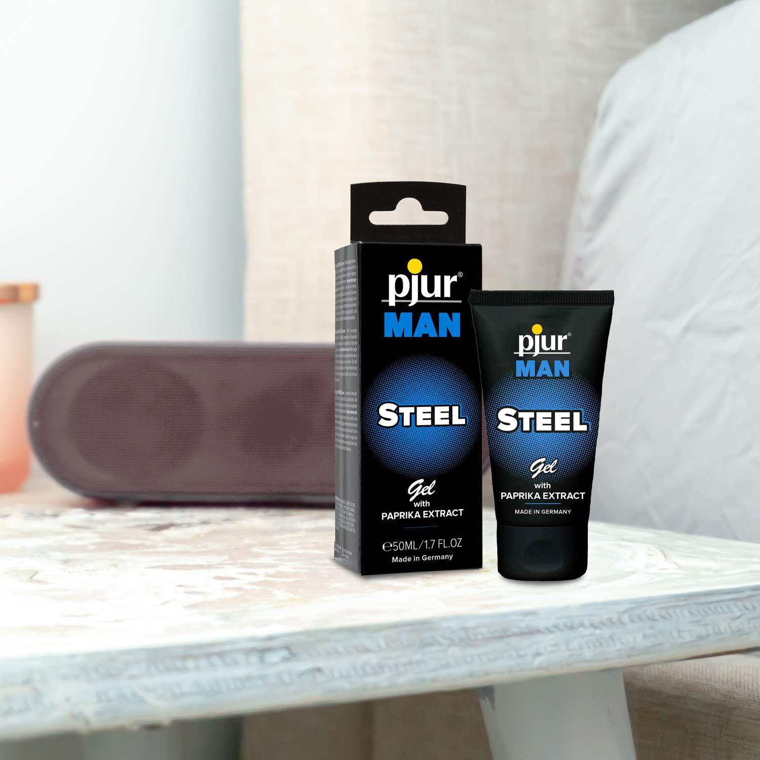 Penisvergrößerung & Pflege – Pjur 50 ml Man Steel Gel Tube – Bild 6