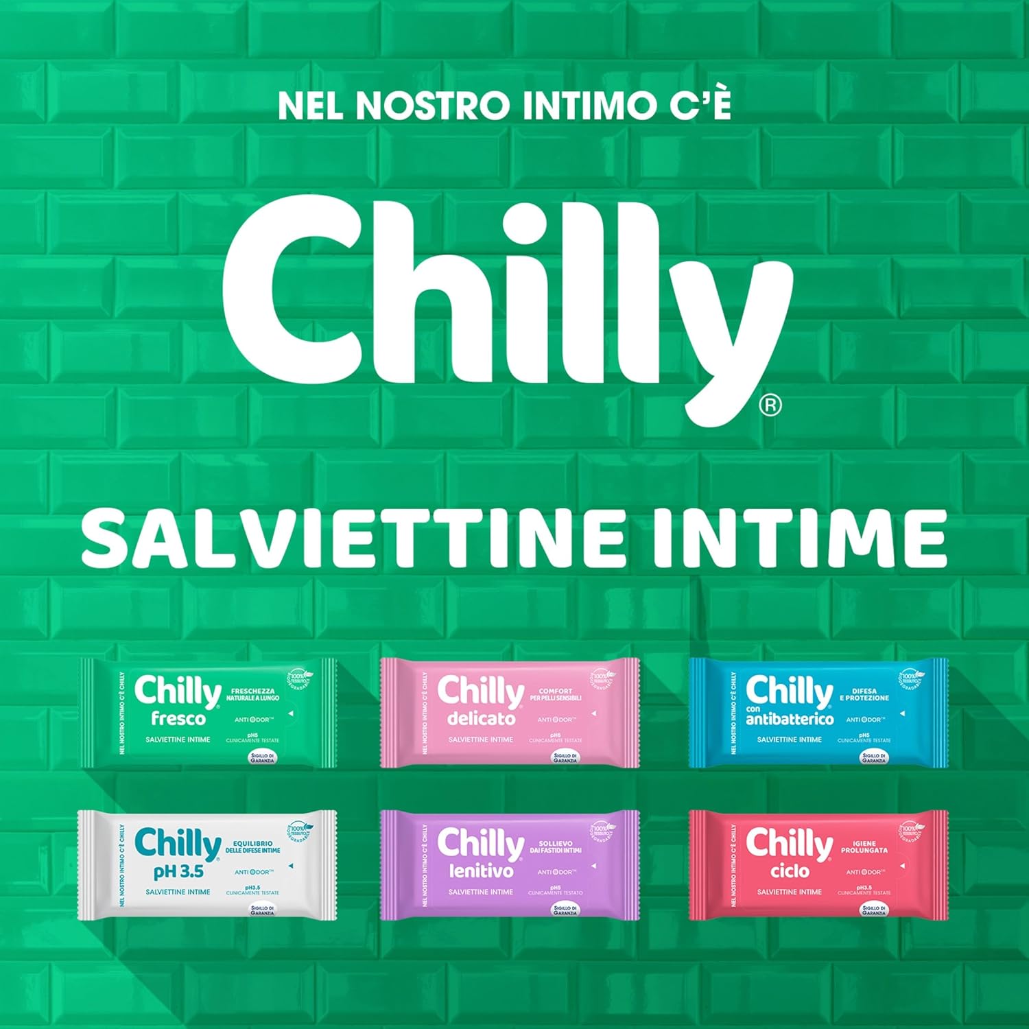 Penisvergrößerung & Pflege – Chilly Fresh Cleansing Wipes, Intimate Hygiene, Protection with Natural Menthol, Daily Use, Clinically Tested, pH 5, 1 Pack of 12 Wipes – Bild 7